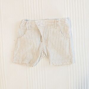 Kipp Striped Tan Kids Shorts